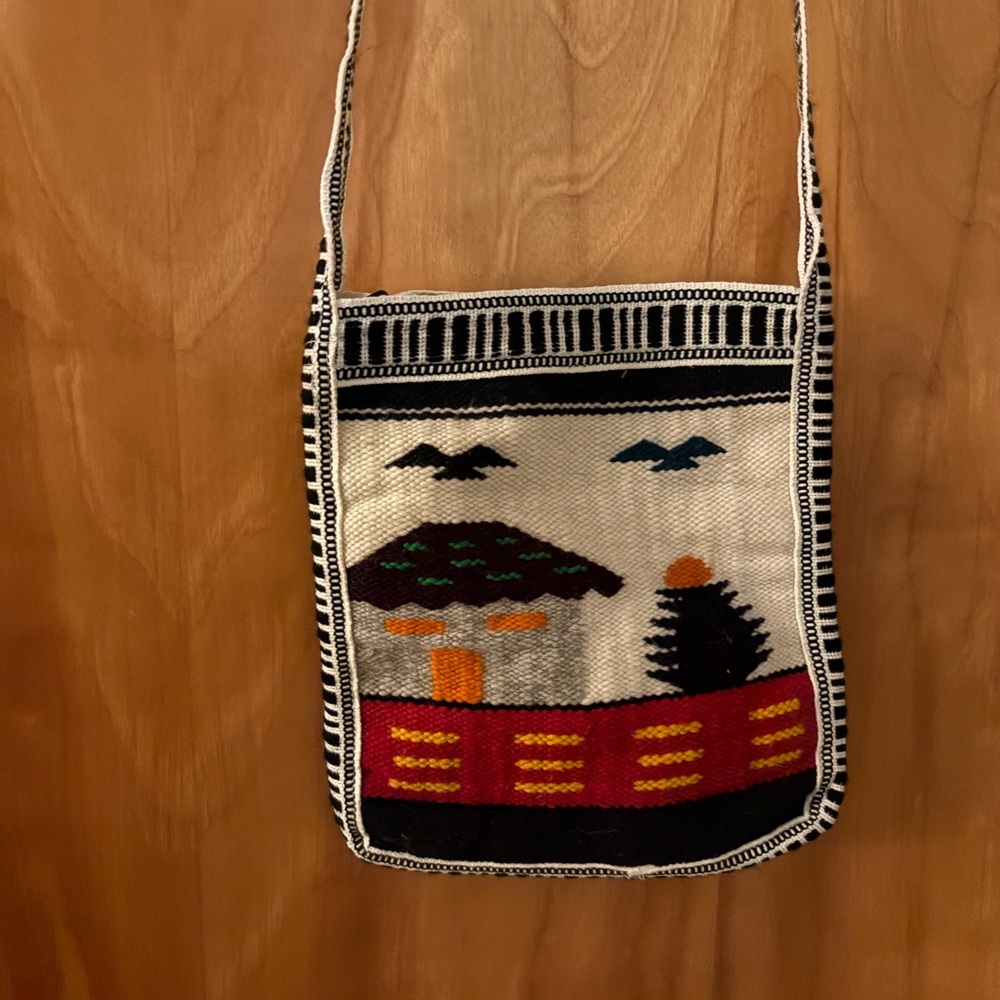 Handcrafted Multicolor Woven Bag